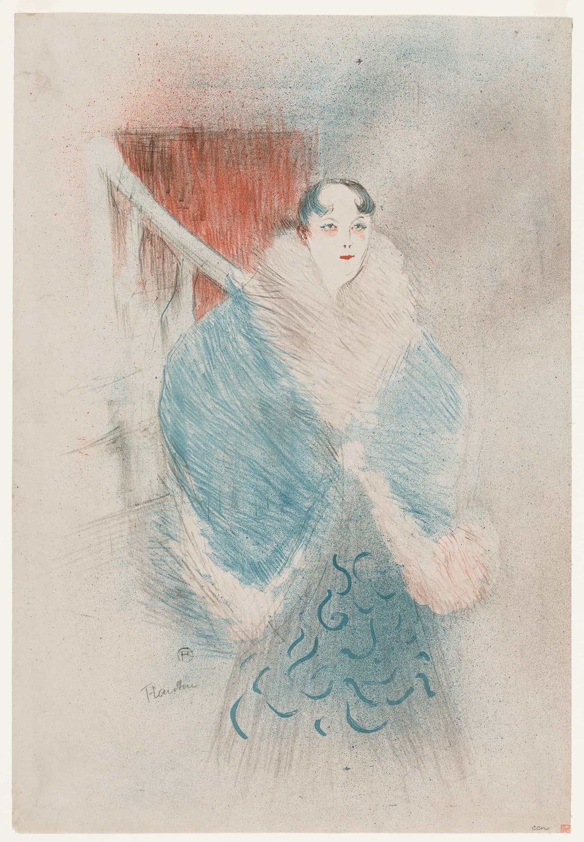 Elsa Dite La Viennoise by Henri De Toulouse Lautrec