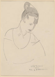 Elsie Speicher Verso by George Wesley Bellows
