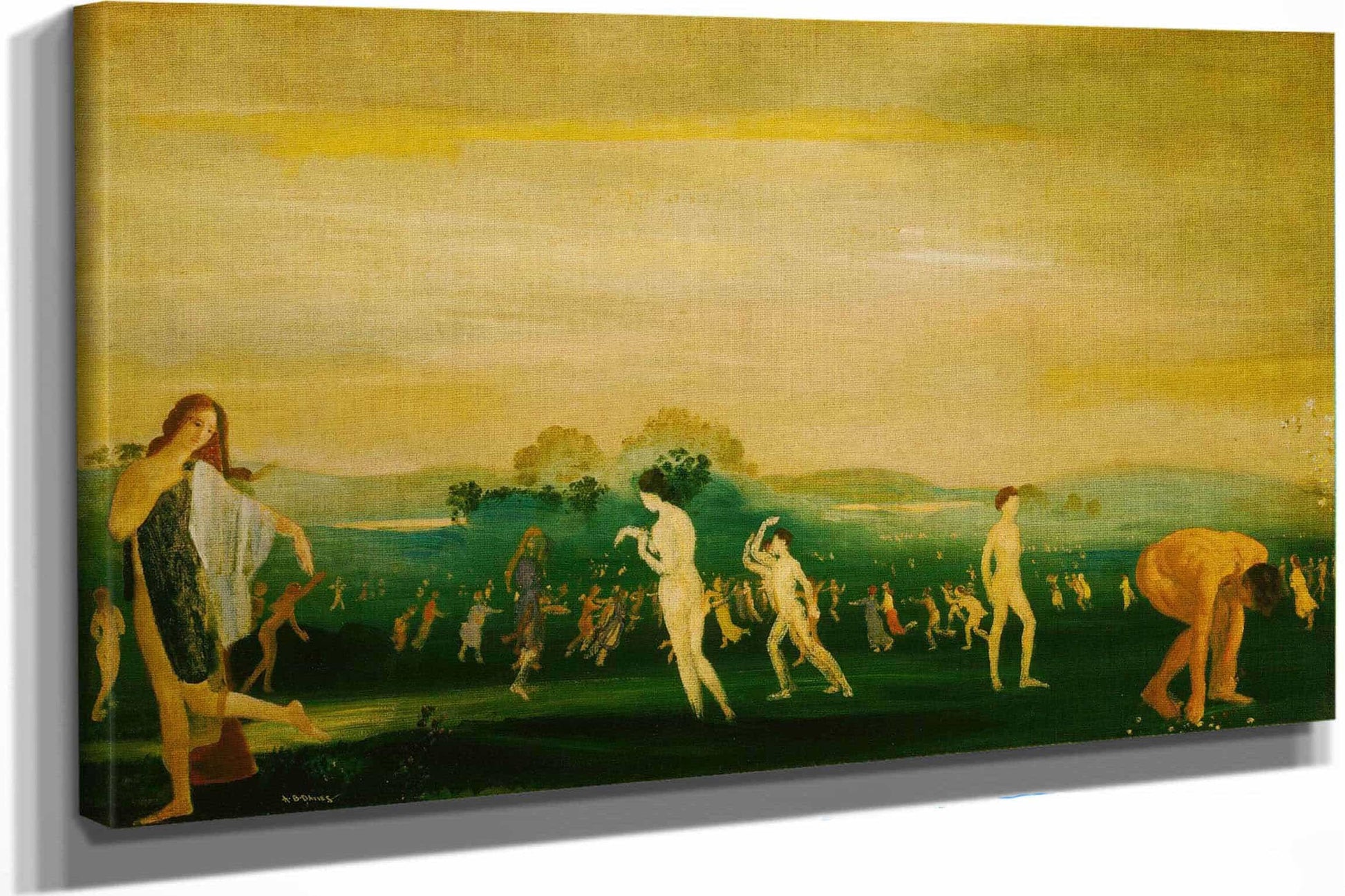 Elysian Fields by Arthur Bowen Davies