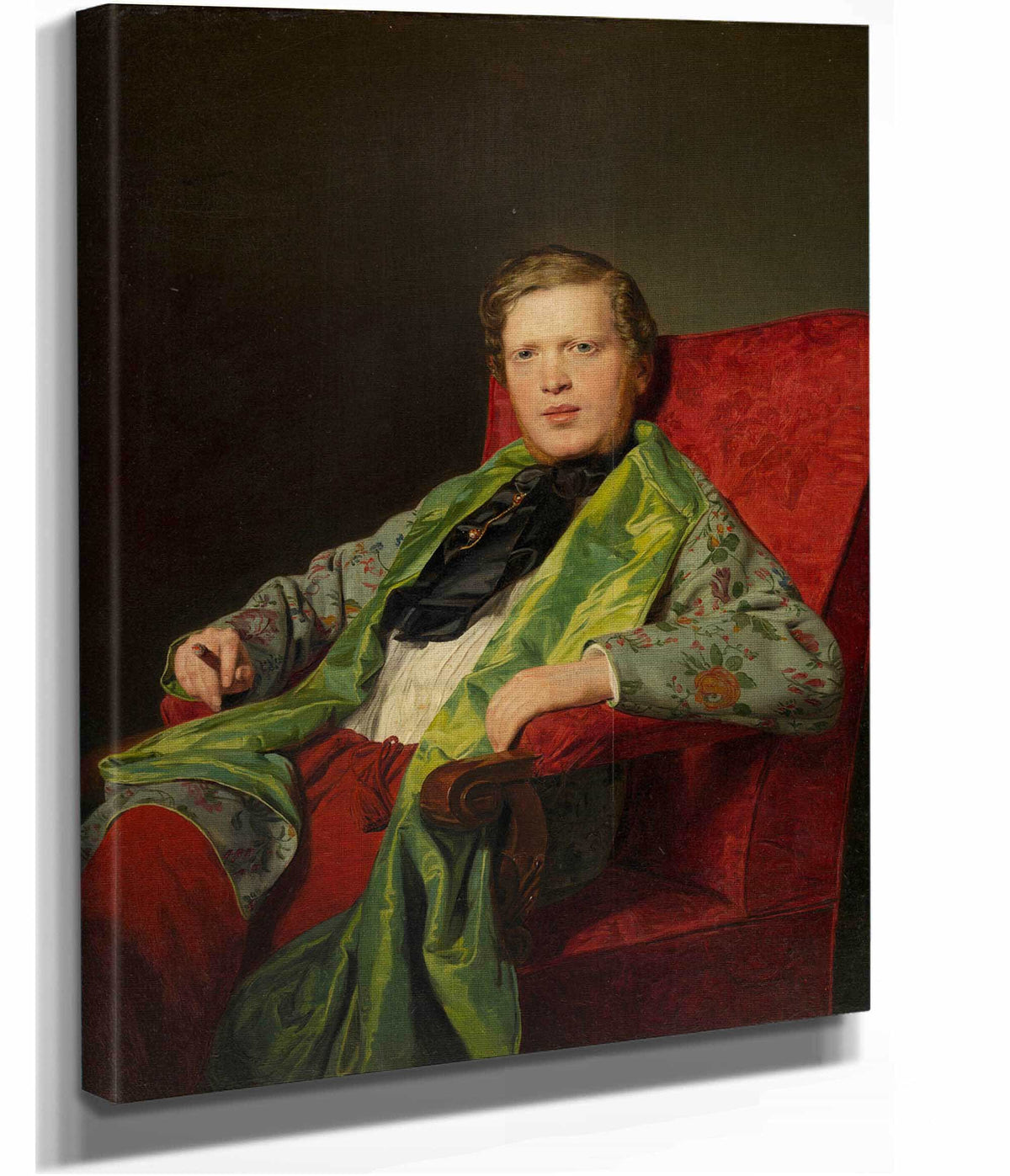Emanuel Ritter Von Neuwall  by Ferdinand Georg Waldmuller