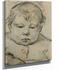 Emil Gauguin As A Child Right Hand Forward by Paul Gauguin