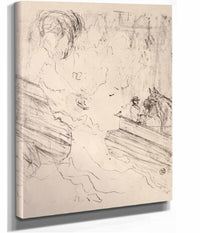 Emilienne Dalencon by Henri De Toulouse Lautrec