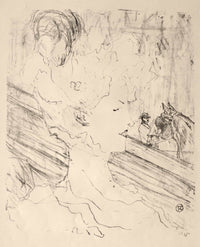 Emilienne Dalencon by Henri De Toulouse Lautrec
