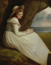 Emma Hart Later Lady Hamilton As Absence by George Romney