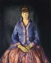 Emma In The Purple Dress by George Wesley Bellows