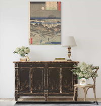 Emonzaka by Ando Hiroshige