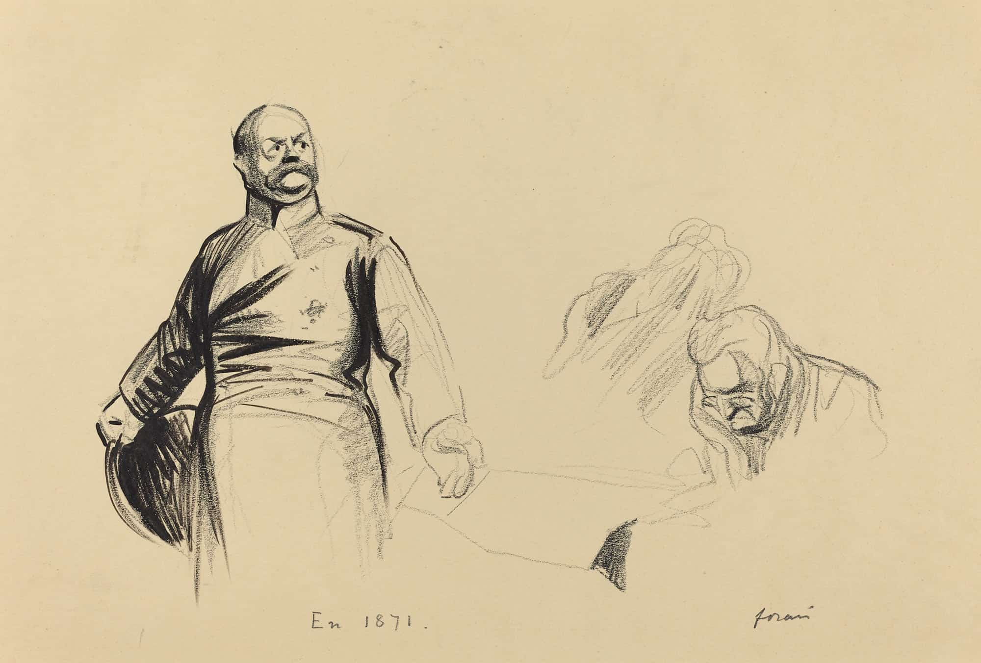En by Jean Louis Forain
