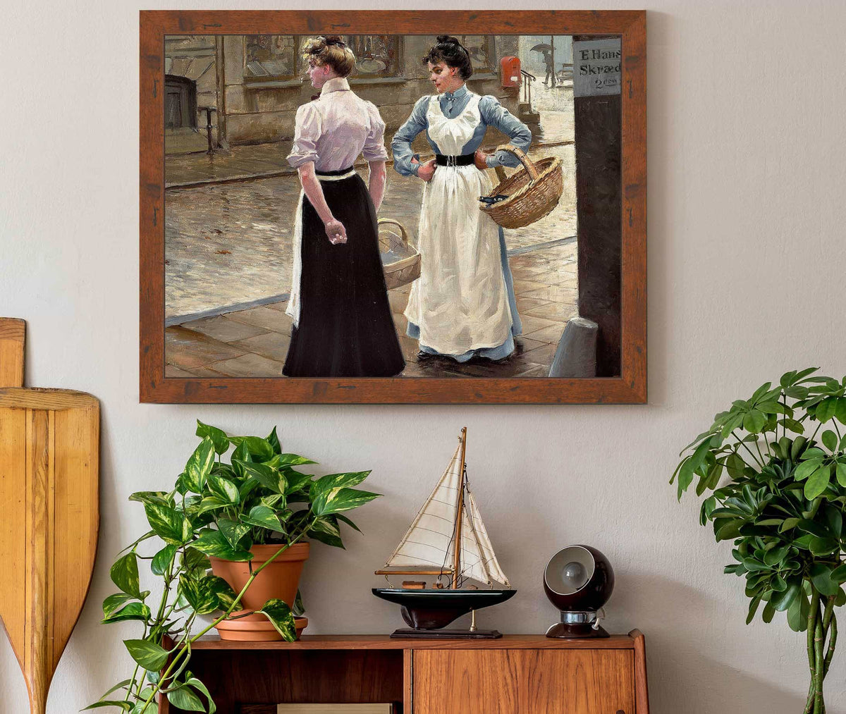 En Lille Passiar by Paul Fischer