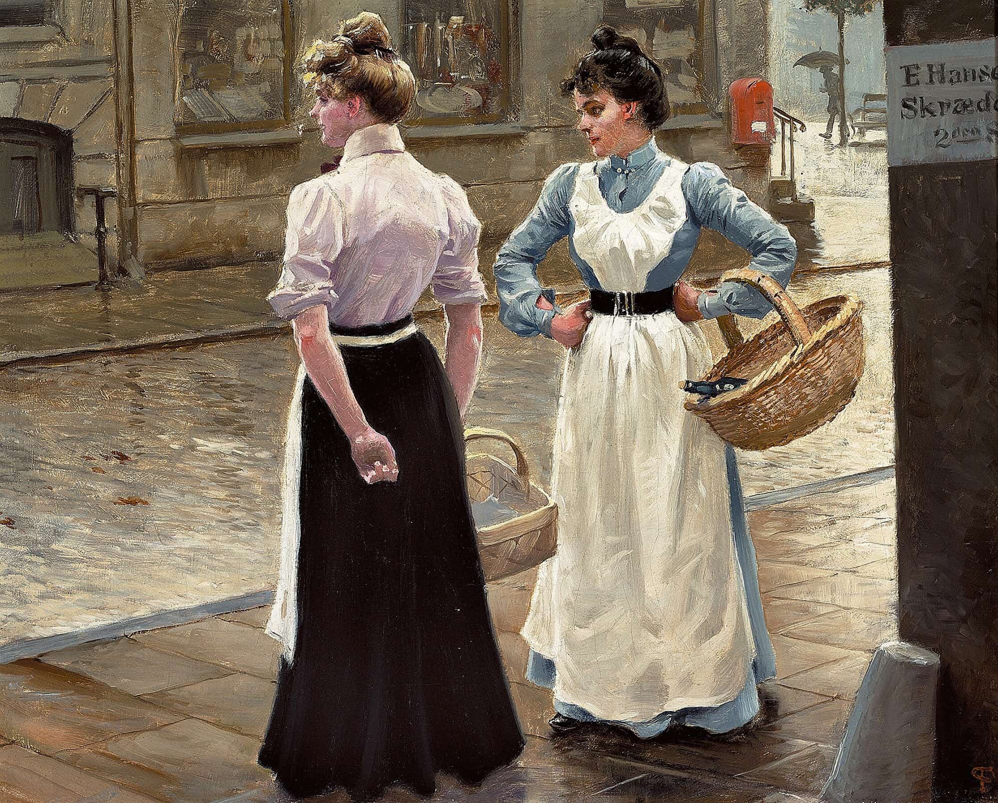 En Lille Passiar by Paul Fischer