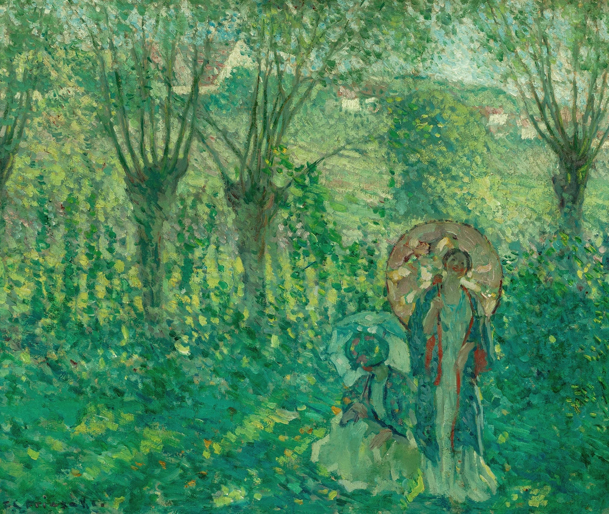 En Promenade by Frederick Carl Frieseke