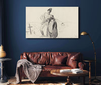 En Somme Ca Nest Que Du Materiel Humain by Jean Louis Forain