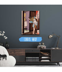 Endo Musha Morito Approaching Kesas Bedroom by Tsukioka Yoshitoshi