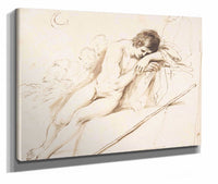 Endymion Sleeping  by Guercino