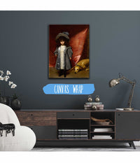 Enfant Avec Chien by Carolus Duran