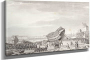Englaendernes Sidste Dad I Kobenhavn by Christoffer Wilhelm Eckersberg