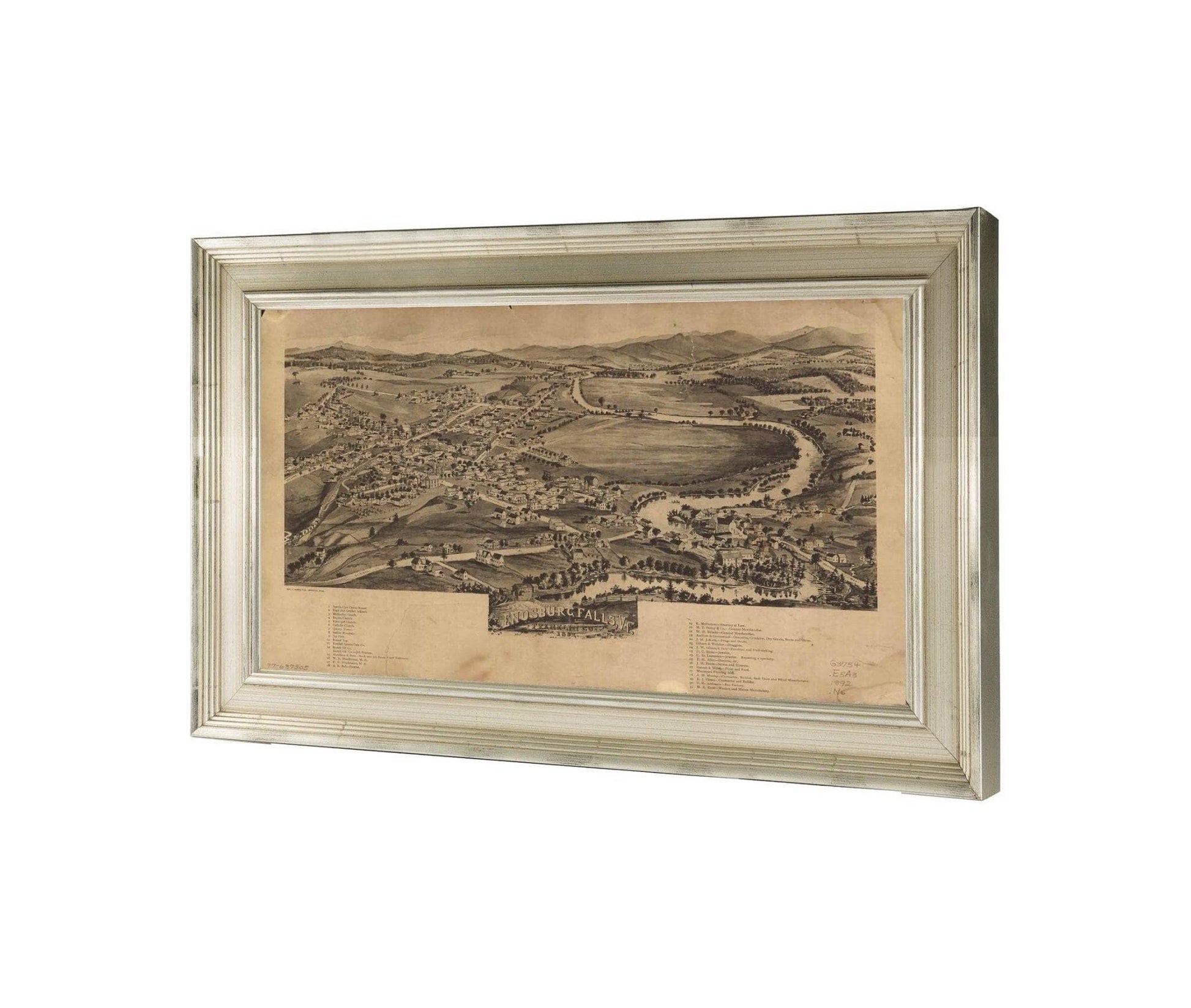 Enosburg Falls Vt Franklin Co 1892  State Of Vermont