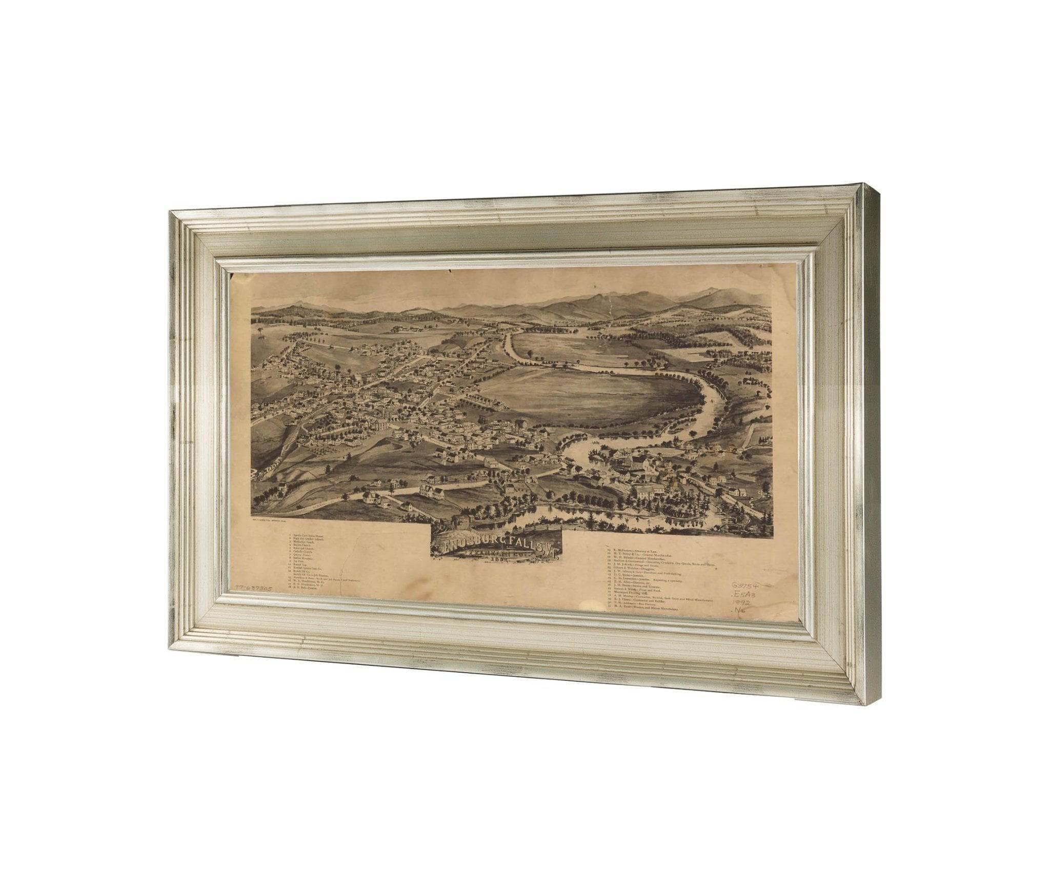 Enosburg Falls Vt Franklin Co 1892  State Of Vermont