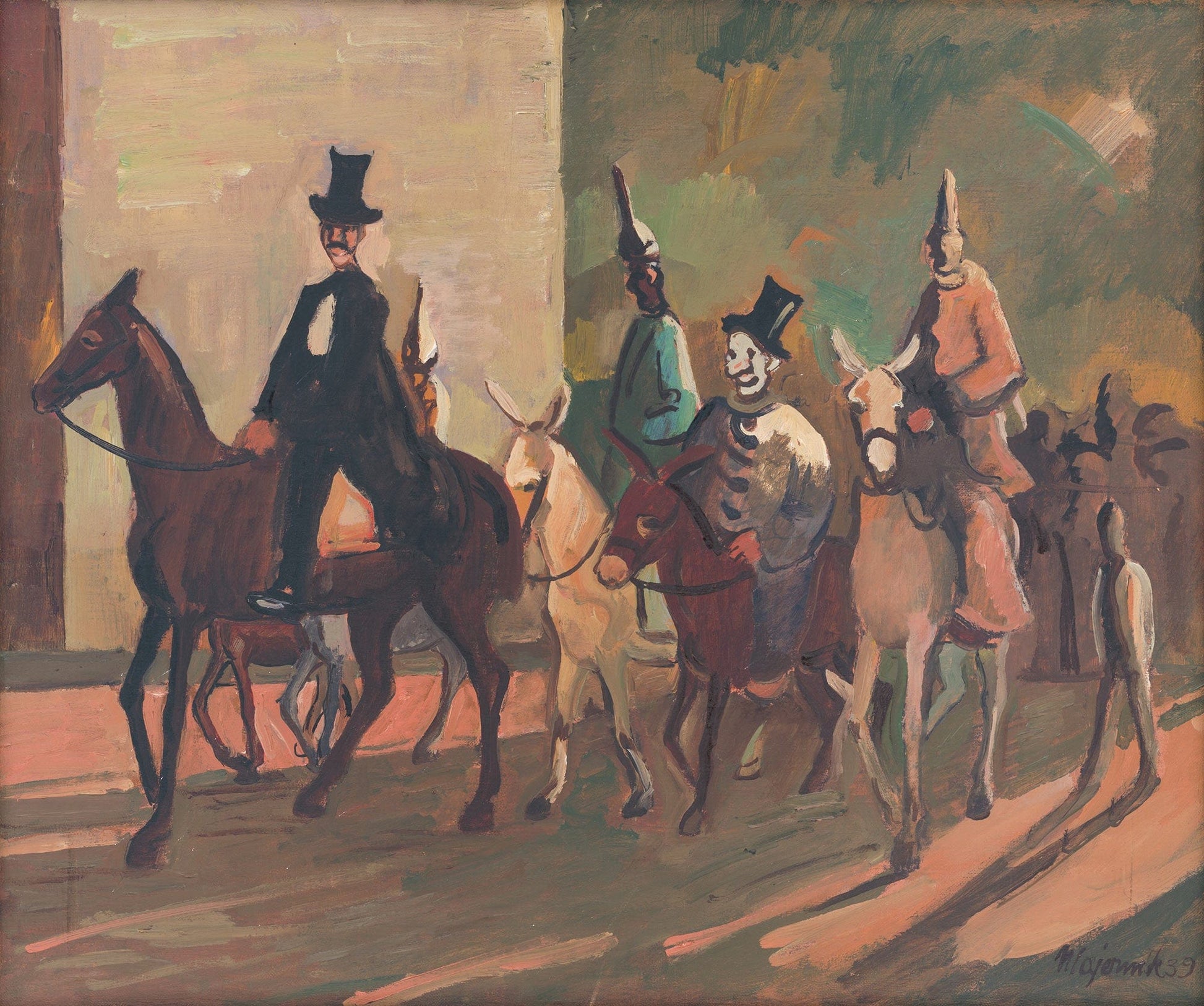 Entering The Ring by Cyprian Majernik