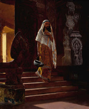 Entering The Temple by Rudolf Ernst