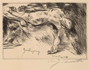 Entombment by Lovis Corinth