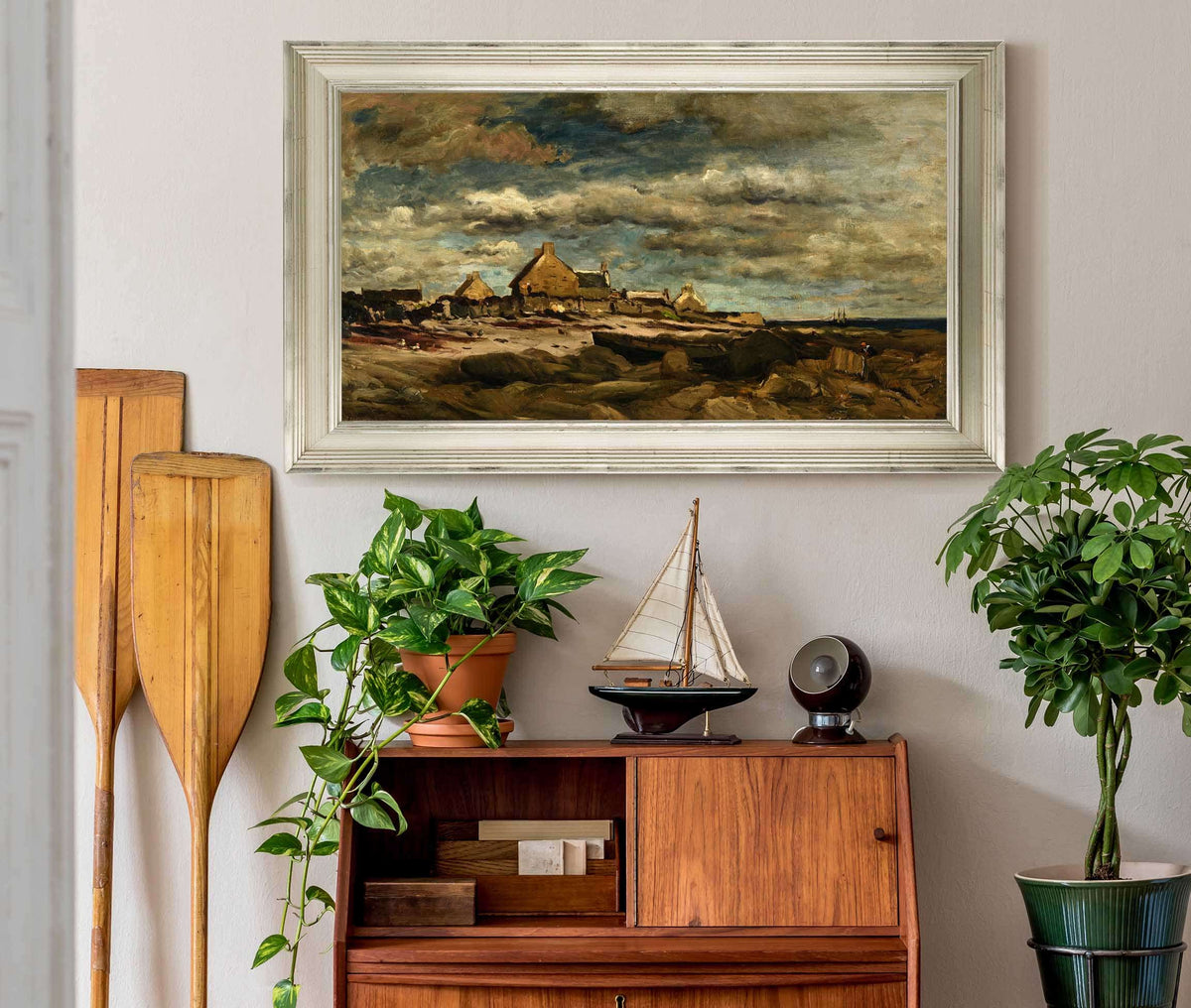 Entree De Kerity by Charles Francois Daubigny