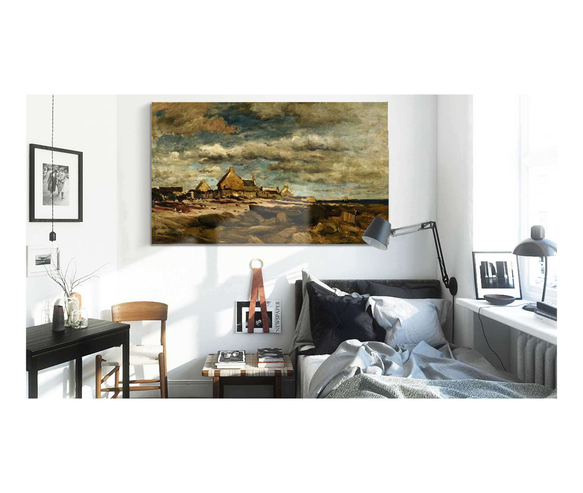 Entree De Kerity by Charles Francois Daubigny