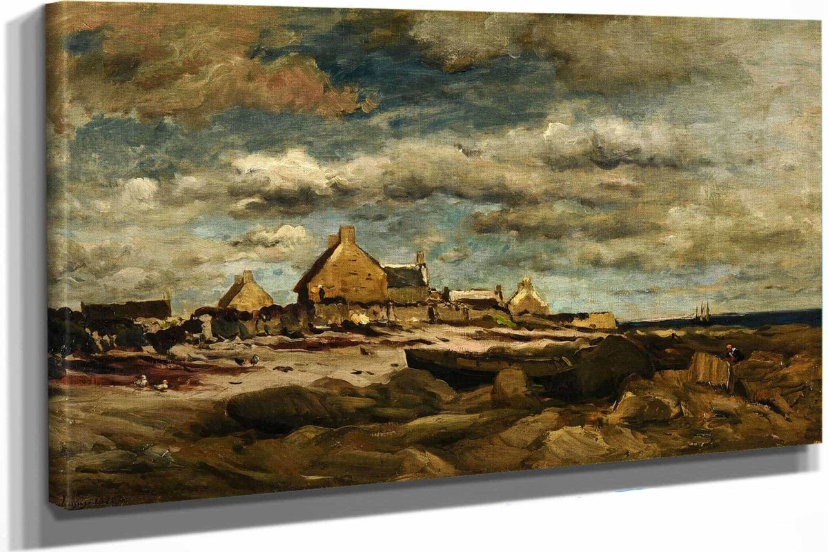 Entree De Kerity by Charles Francois Daubigny