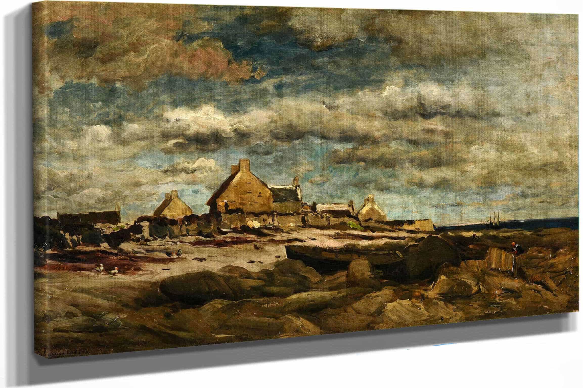 Entree De Kerity by Charles Francois Daubigny
