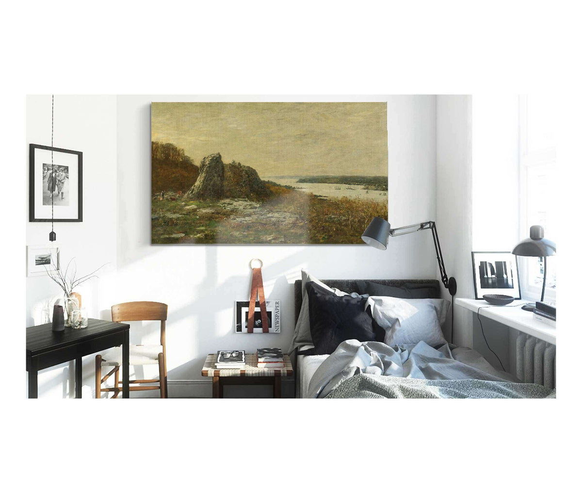 Environs De Brest Embouchure De Lelorn by Eugene Boudin