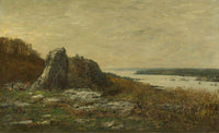 Environs De Brest Embouchure De Lelorn by Eugene Boudin