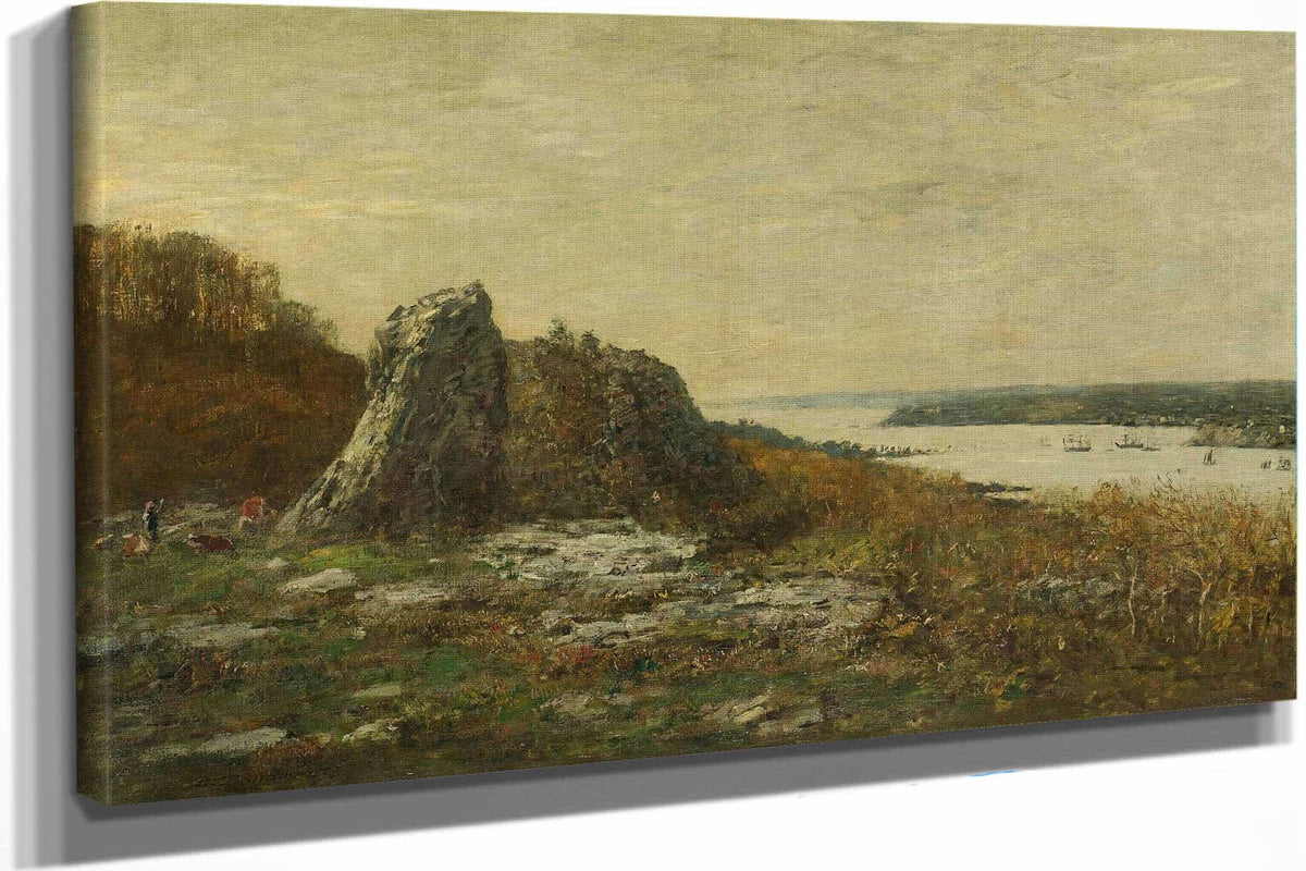 Environs De Brest Embouchure De Lelorn by Eugene Boudin