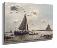 Environs De Dordrecht by Johan Barthold Jongkind