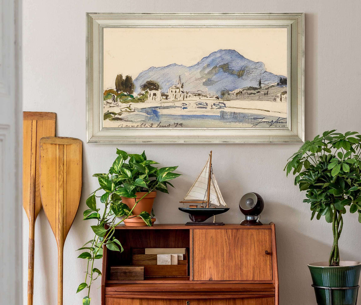 Environs De Grenoble by Johan Barthold Jongkind