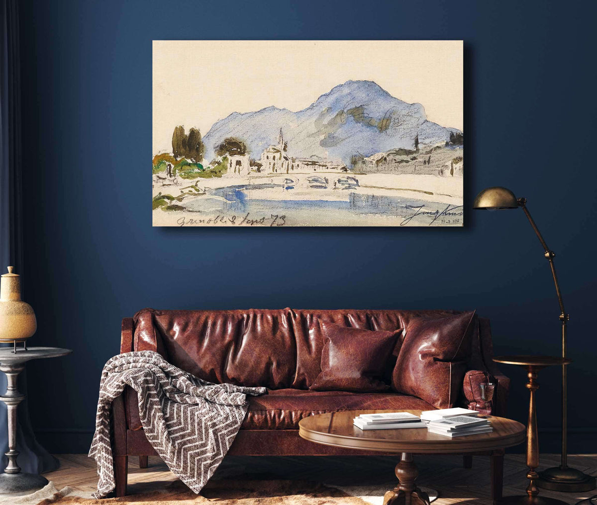 Environs De Grenoble by Johan Barthold Jongkind