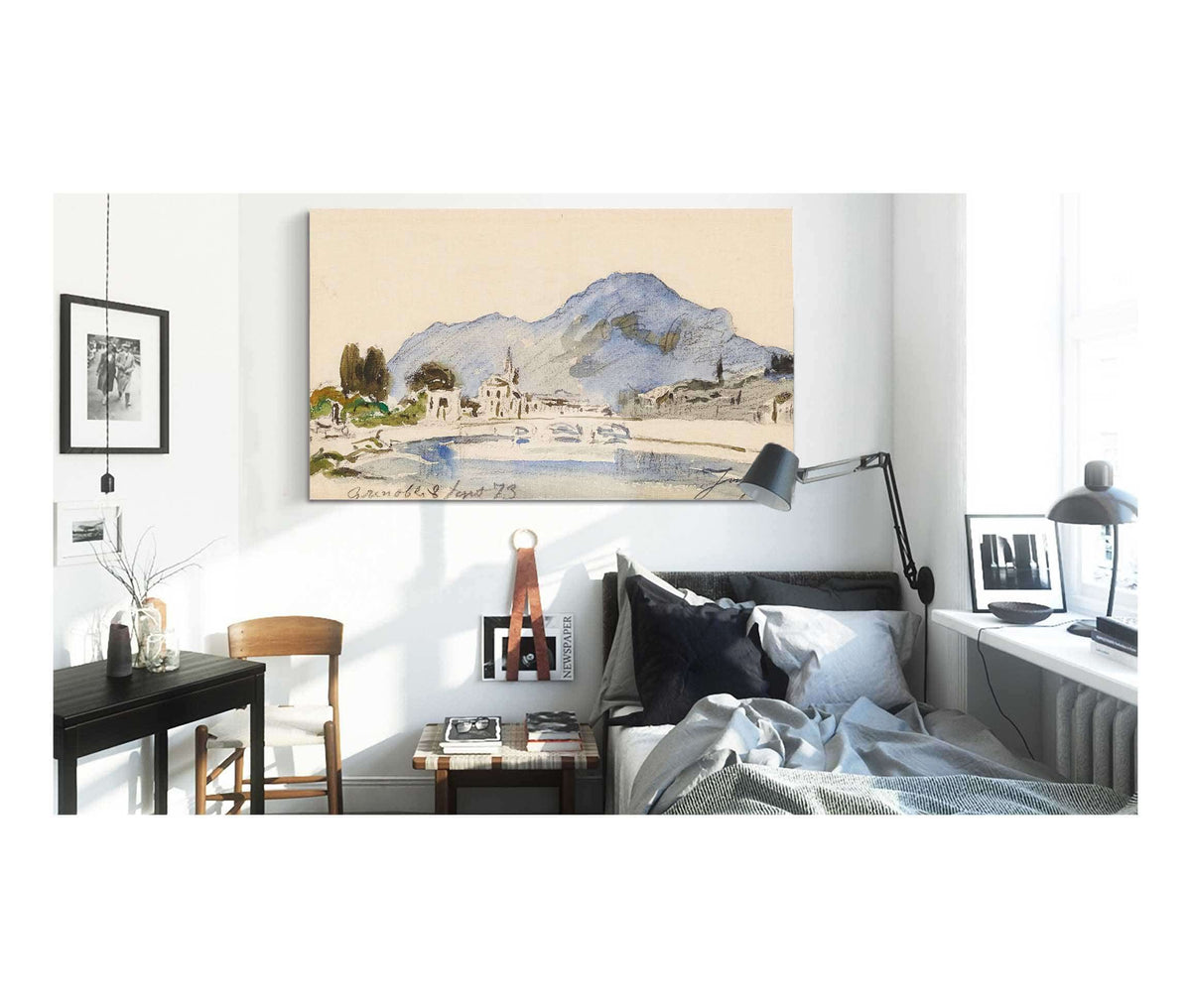 Environs De Grenoble by Johan Barthold Jongkind