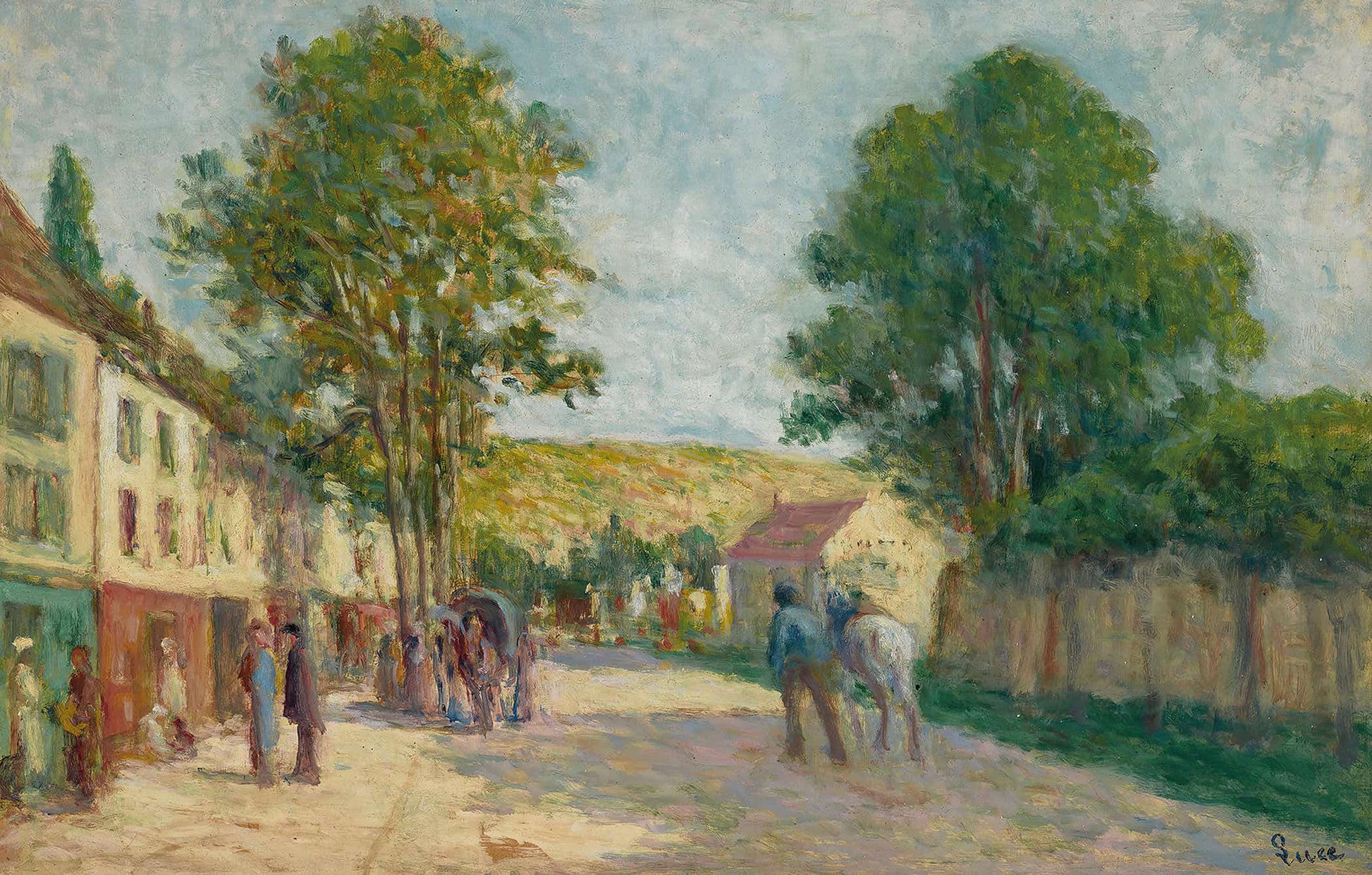 Environs De Paris by Maximilien Luce