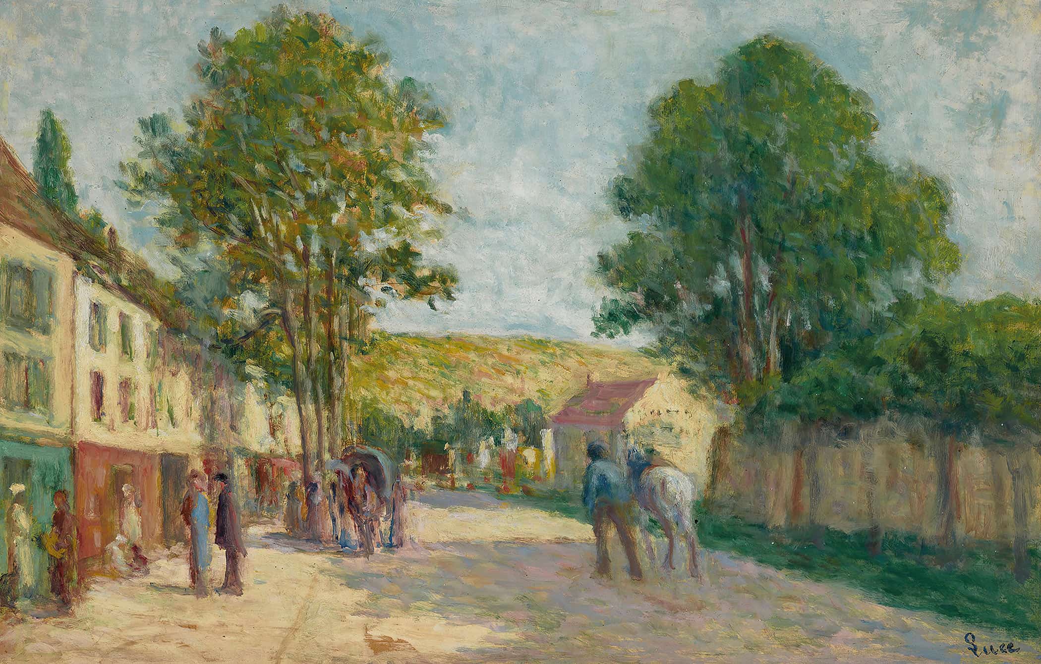 Environs De Paris by Maximilien Luce