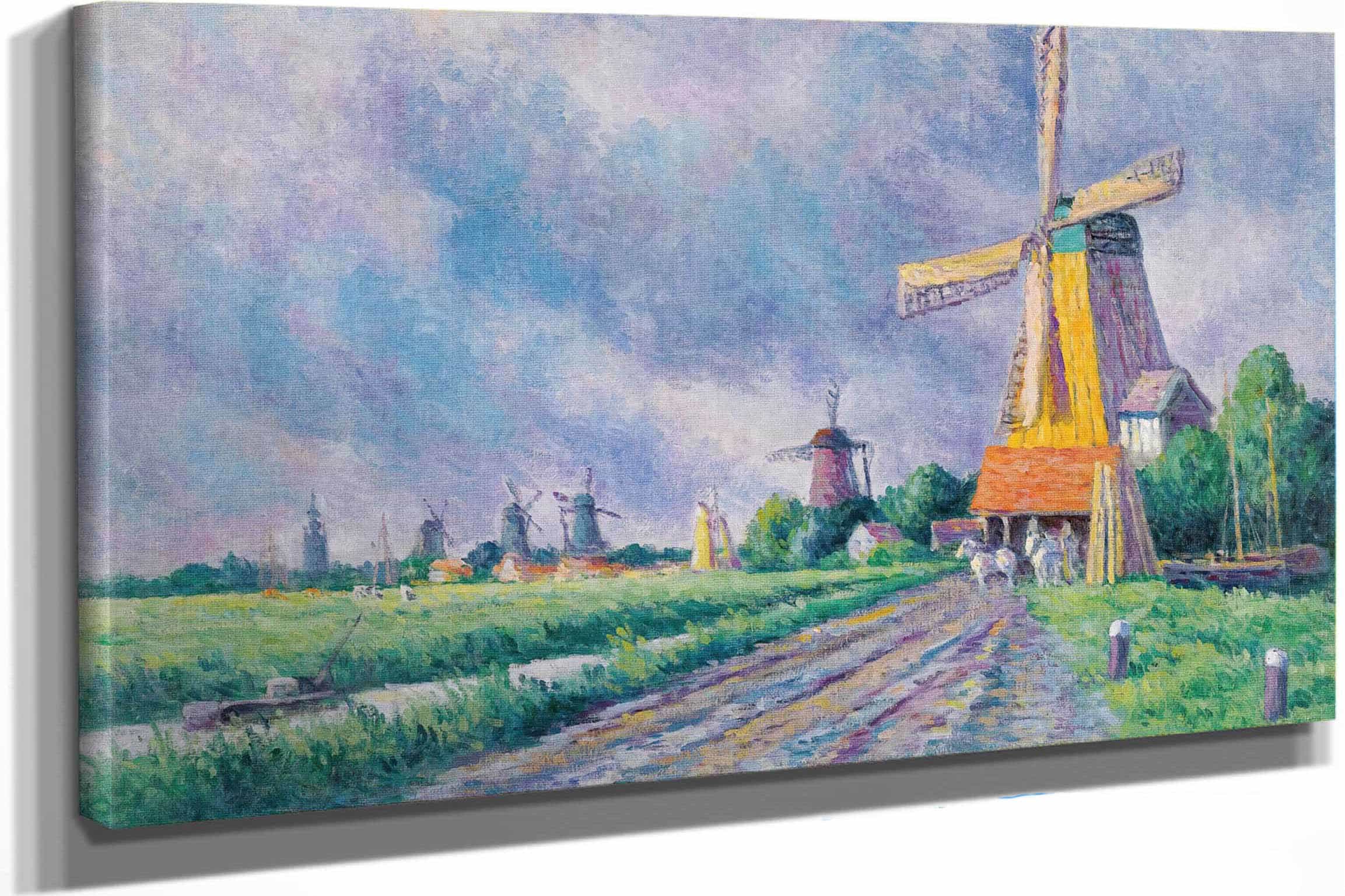 Environs De Rotterdam by Maximilien Luce