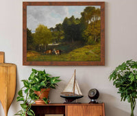 Environs Dhonfleur by Eugene Boudin