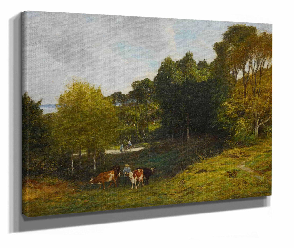 Environs Dhonfleur by Eugene Boudin