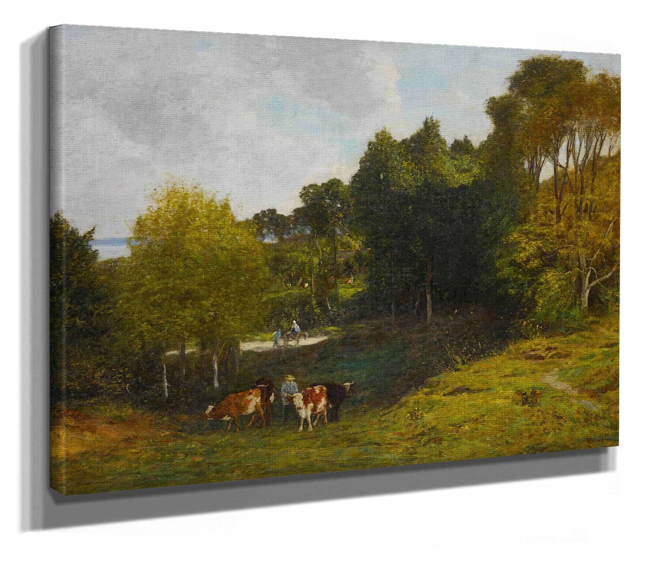 Environs Dhonfleur by Eugene Boudin