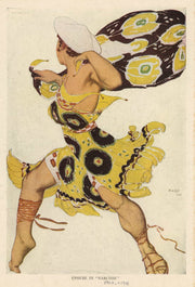 Ephebe In Narcisse  by Leon Bakst