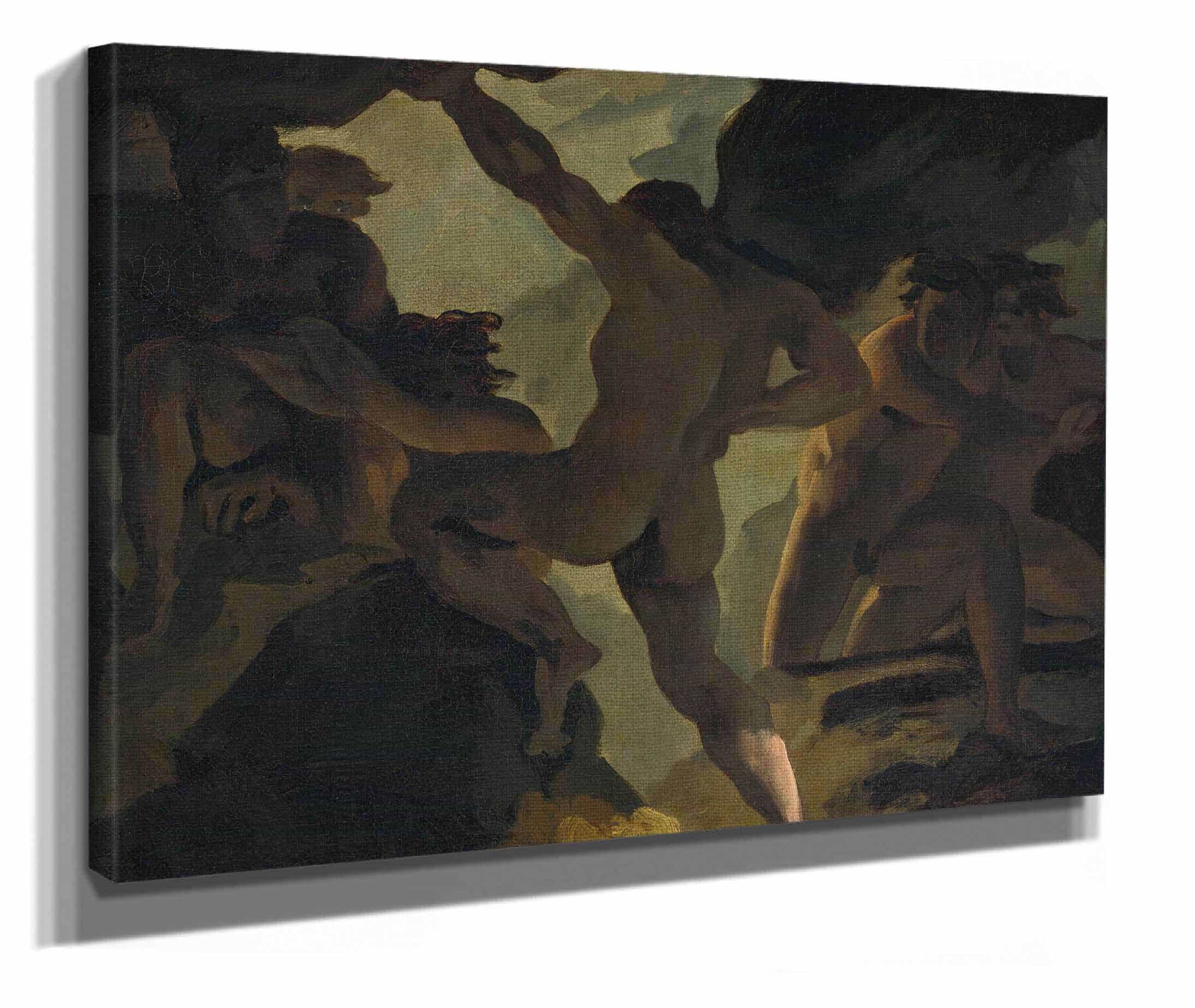 Episode De La Guerre Des Titans by Theodore Gericault