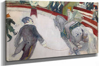 Equestrienne At The Cirque Fernando by Henri De Toulouse Lautrec