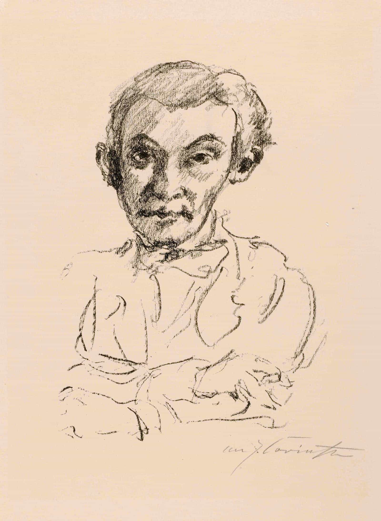 Erich Goerlitz by Lovis Corinth