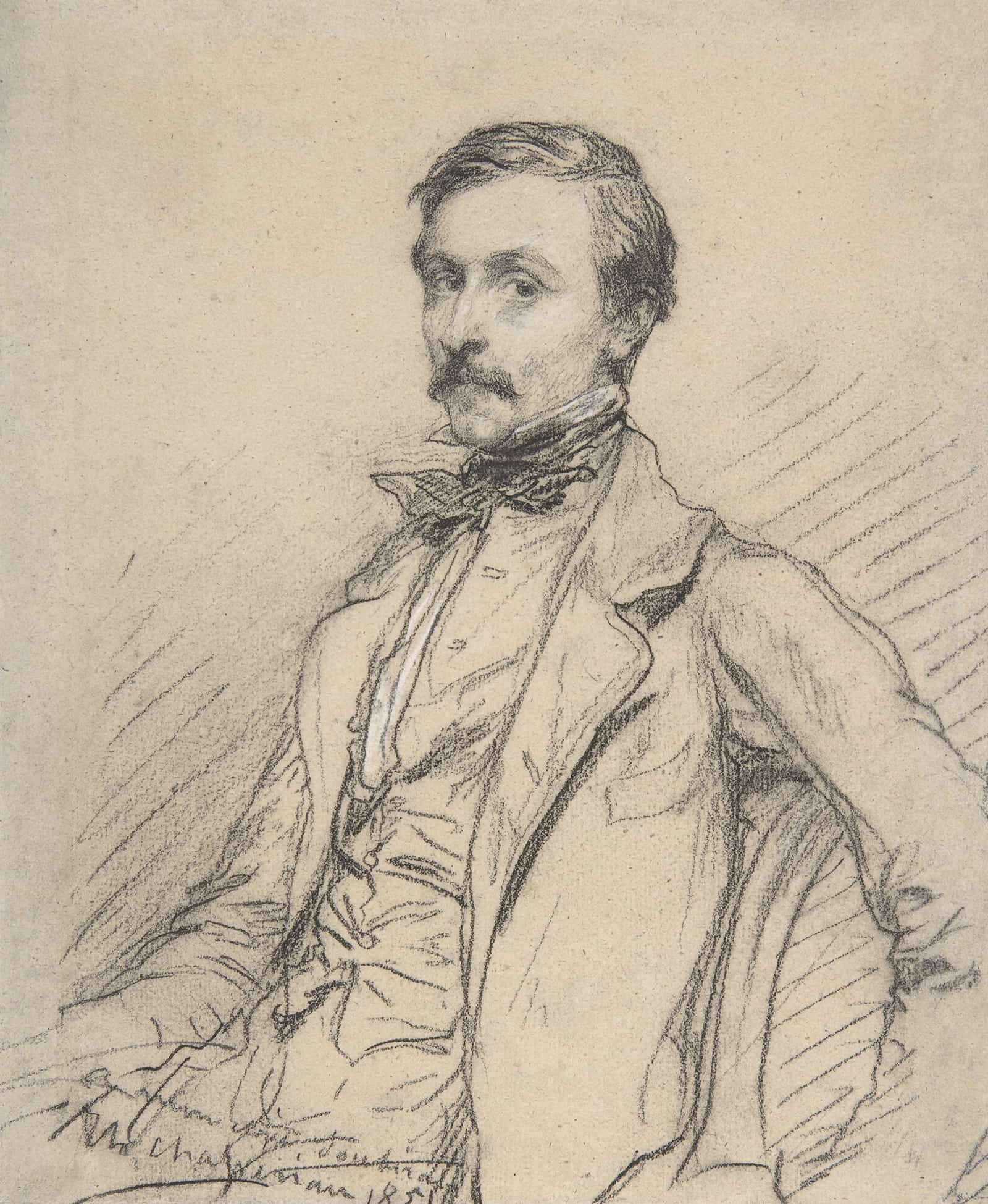 Ernest Chasseriau by Theodore Chasseriau