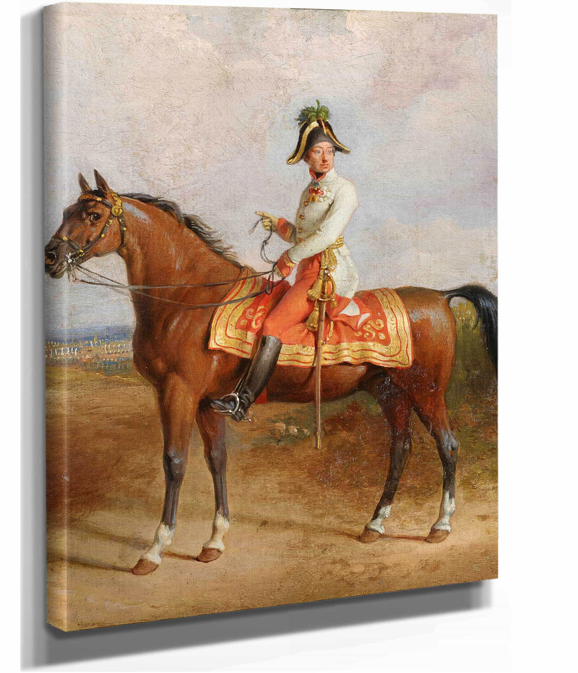 Erzherzog Carl Zu Pferd by Johann Peter Krafft