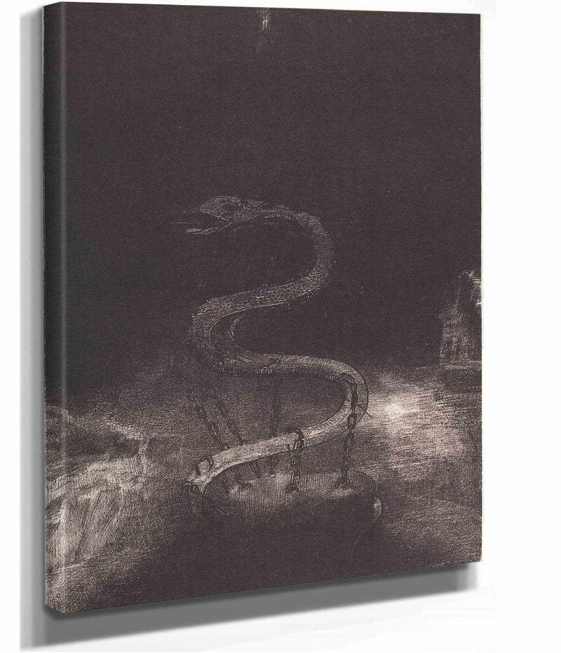 Et Le Lia Pour Mille Ans And Bound Him A Thousand Years by Odilon Redon