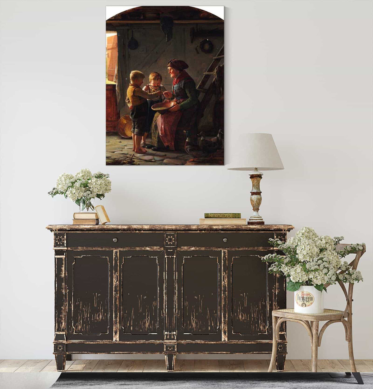 Et Maaltid by Carl Bloch