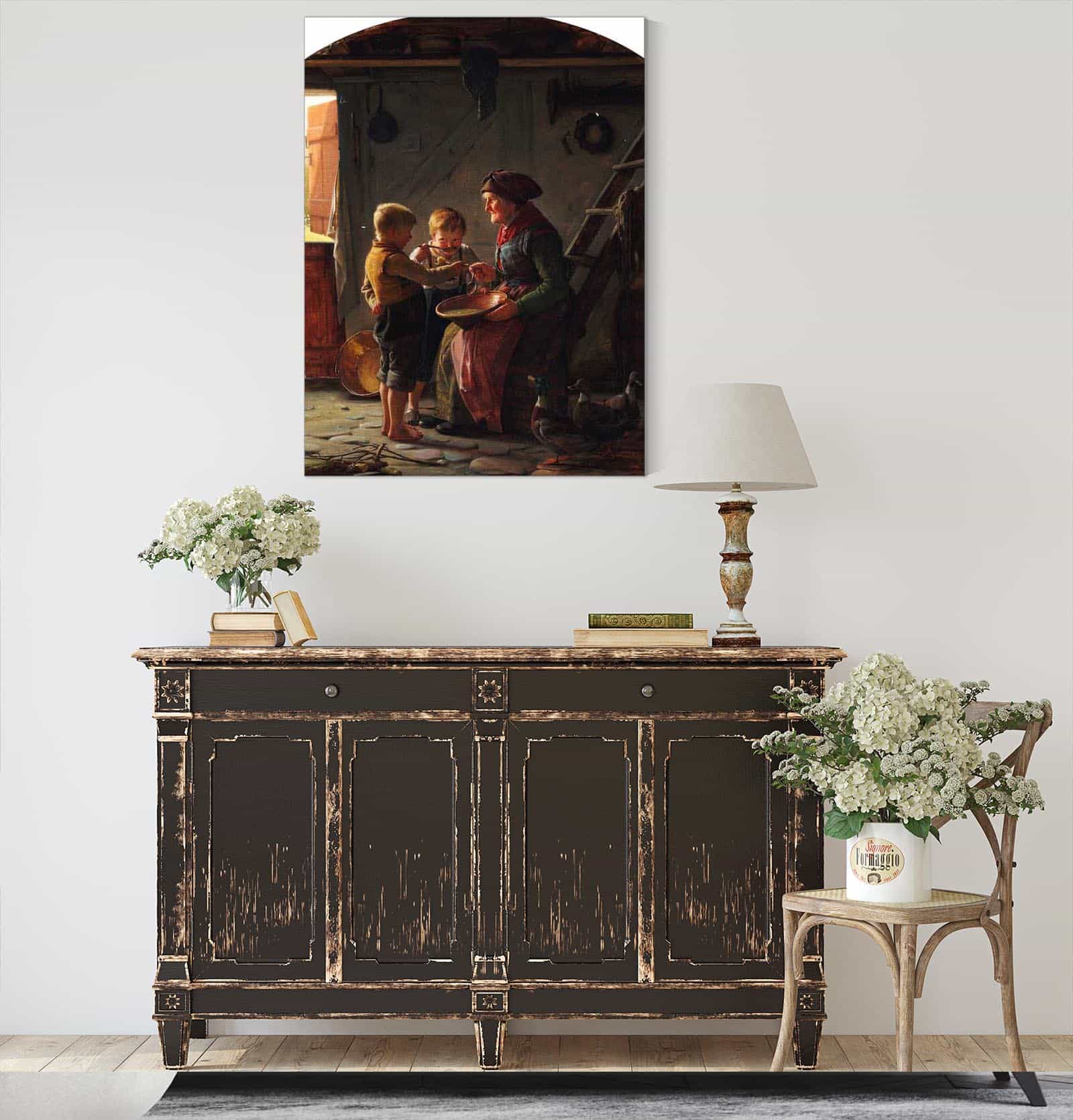 Et Maaltid by Carl Bloch